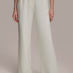 WIDE PANT WITH PLEATS
