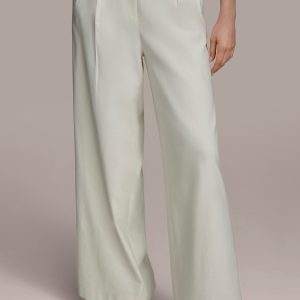 PLEATED WIDE LEG PANT