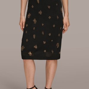 BEAD PENCIL SKIRT