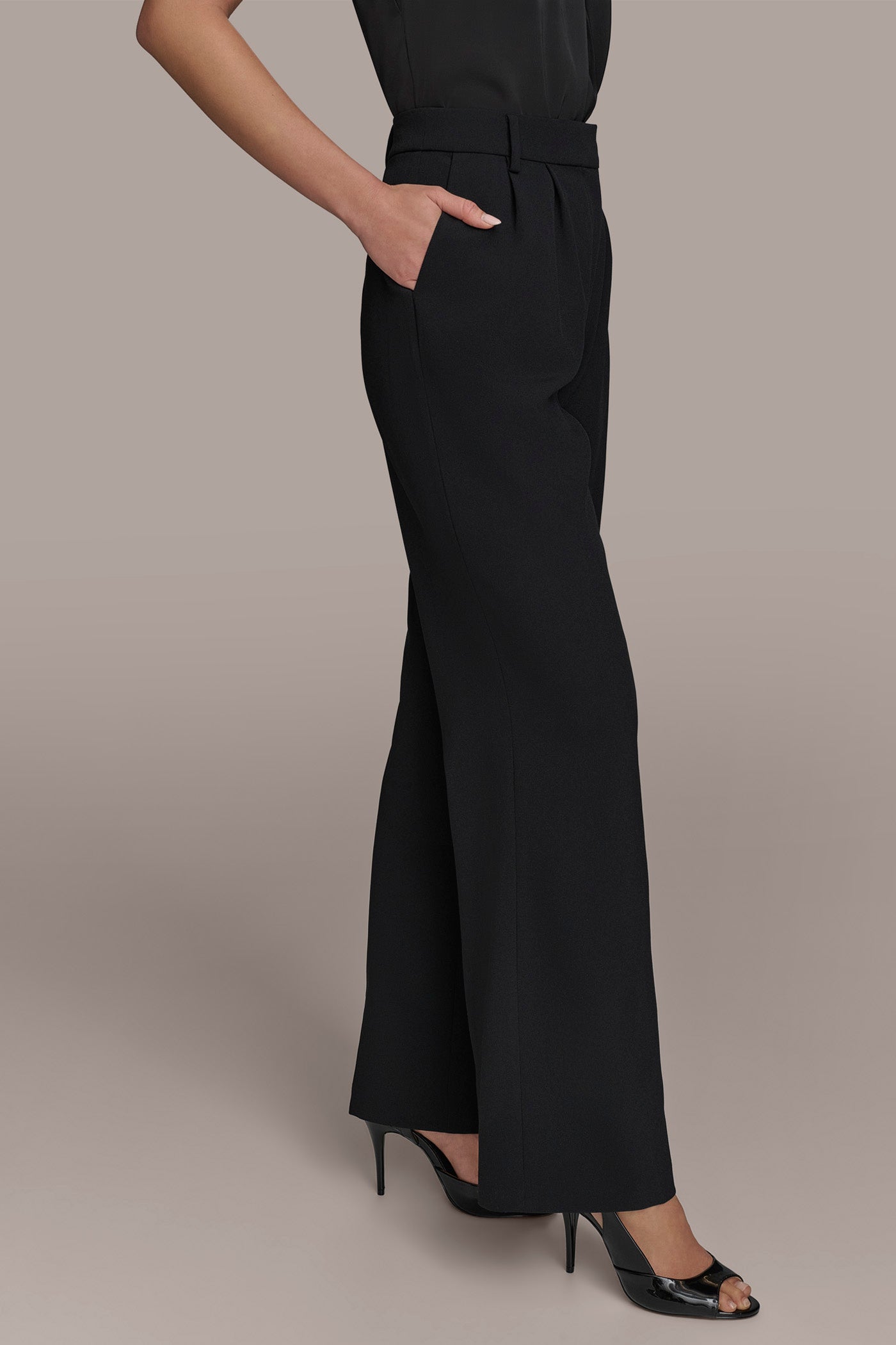 WIDE PANT WITH PLEATS - Image 3