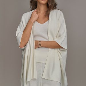 CASHMERE SHORT SLEEVE CARDIGAN