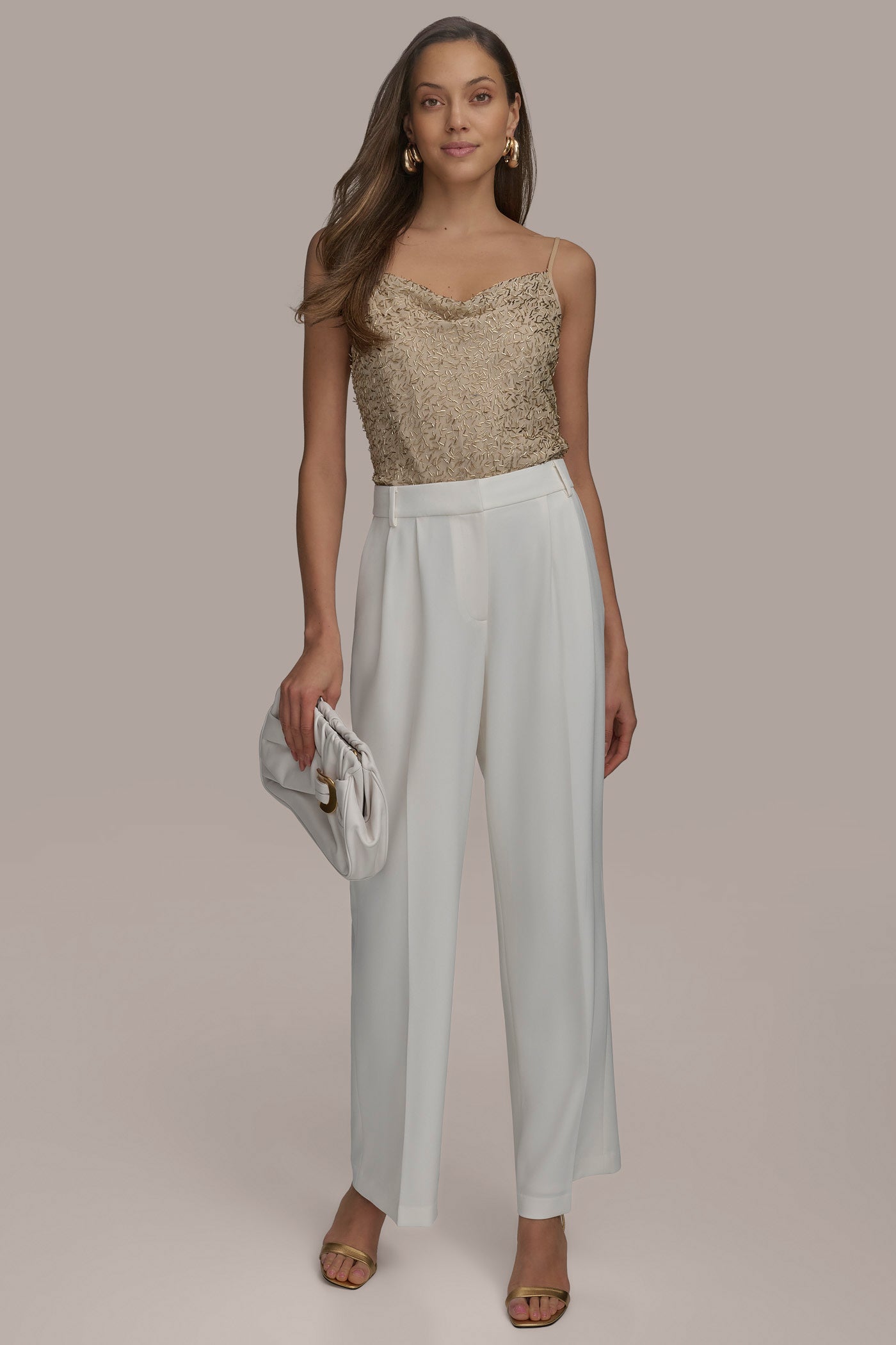 WIDE PANT WITH PLEATS - Image 5
