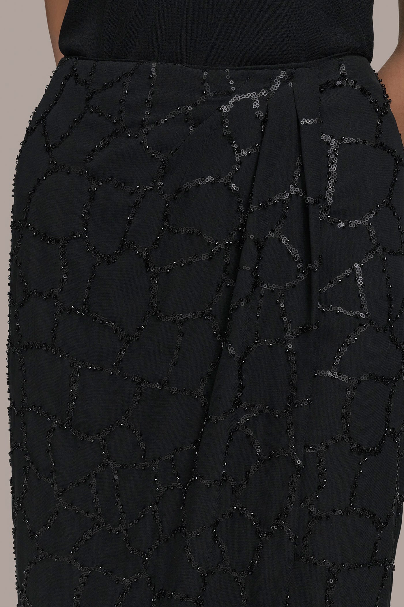 FAUX WRAP SKIRT - Image 4