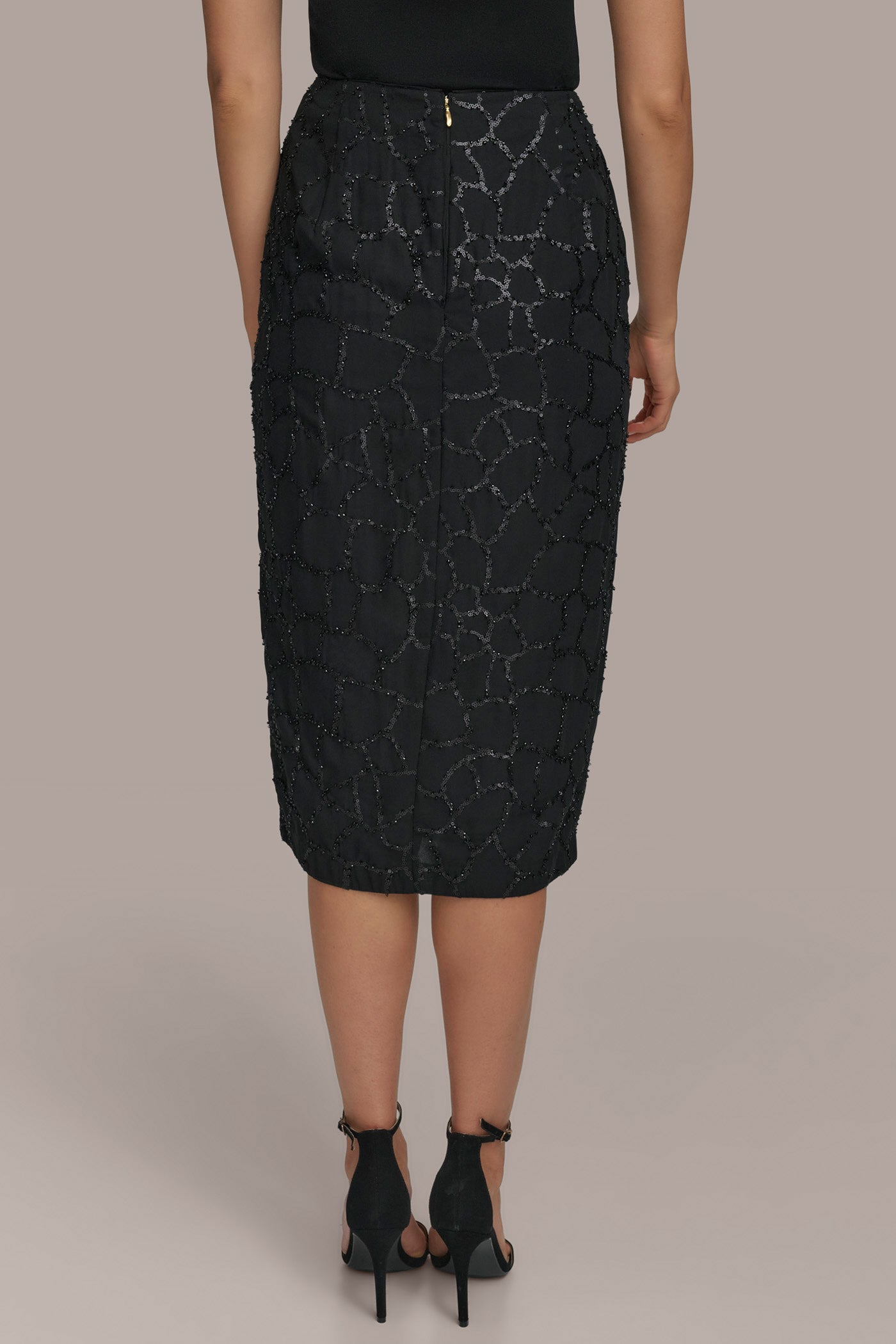 FAUX WRAP SKIRT - Image 5