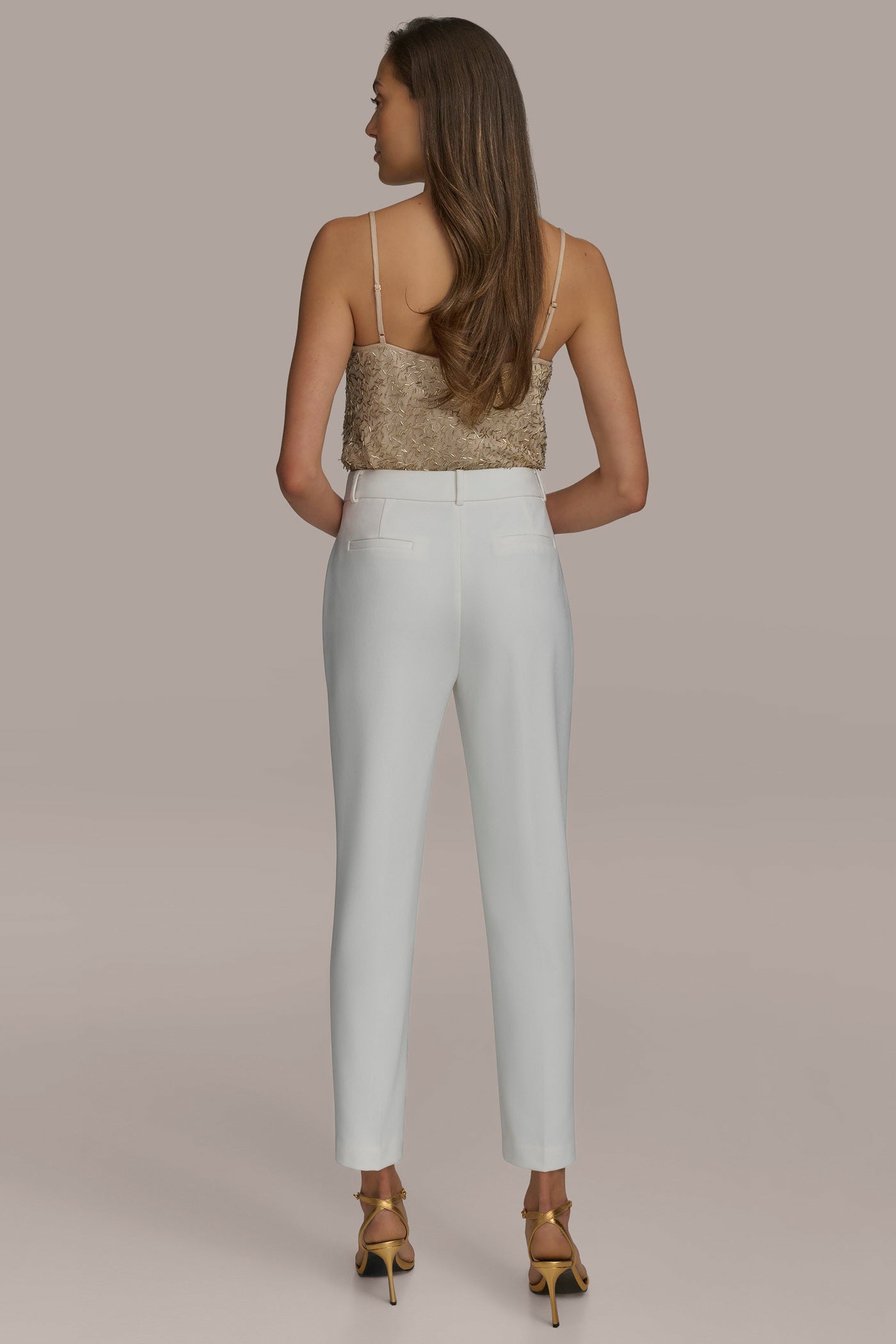 FLAT FRONT STRAIGHT PANT - Image 7