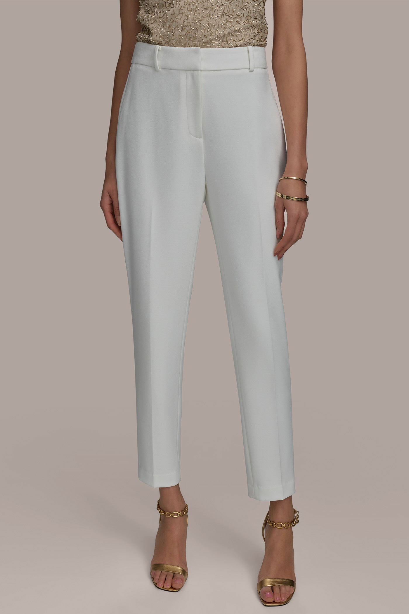 FLAT FRONT STRAIGHT PANT