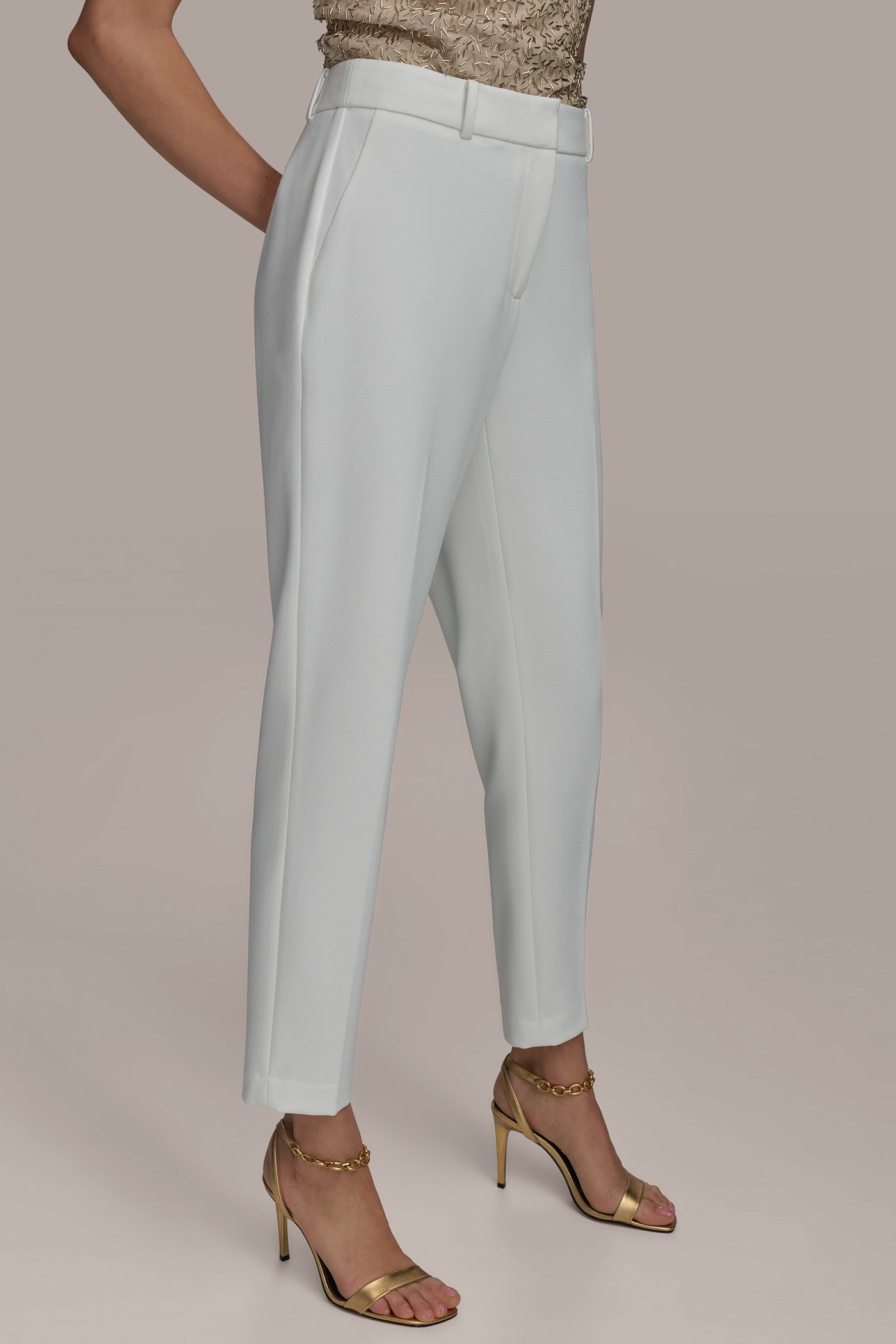FLAT FRONT STRAIGHT PANT - Image 3