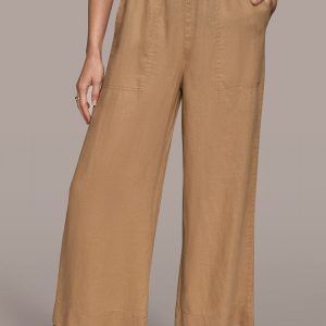 LINEN EXTRA HIGH-RISE PAPERBAG PANT