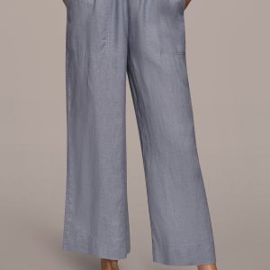 LINEN EXTRA HIGH-RISE PAPERBAG PANT