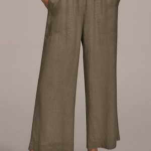 LINEN EXTRA HIGH-RISE PAPERBAG PANT