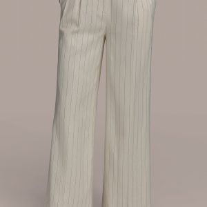 PINSTRIPE STRAIGHT LEG PANT