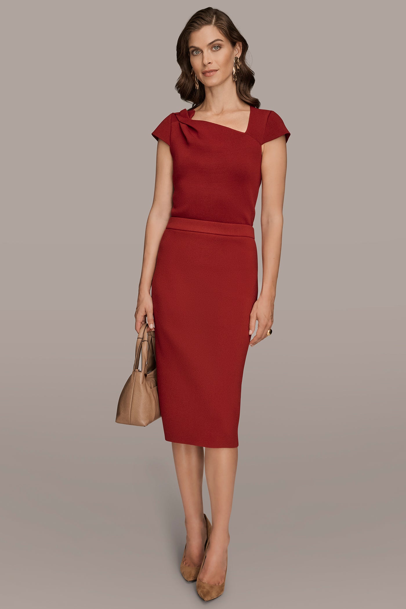 MIDI KNIT SKIRT - Image 5