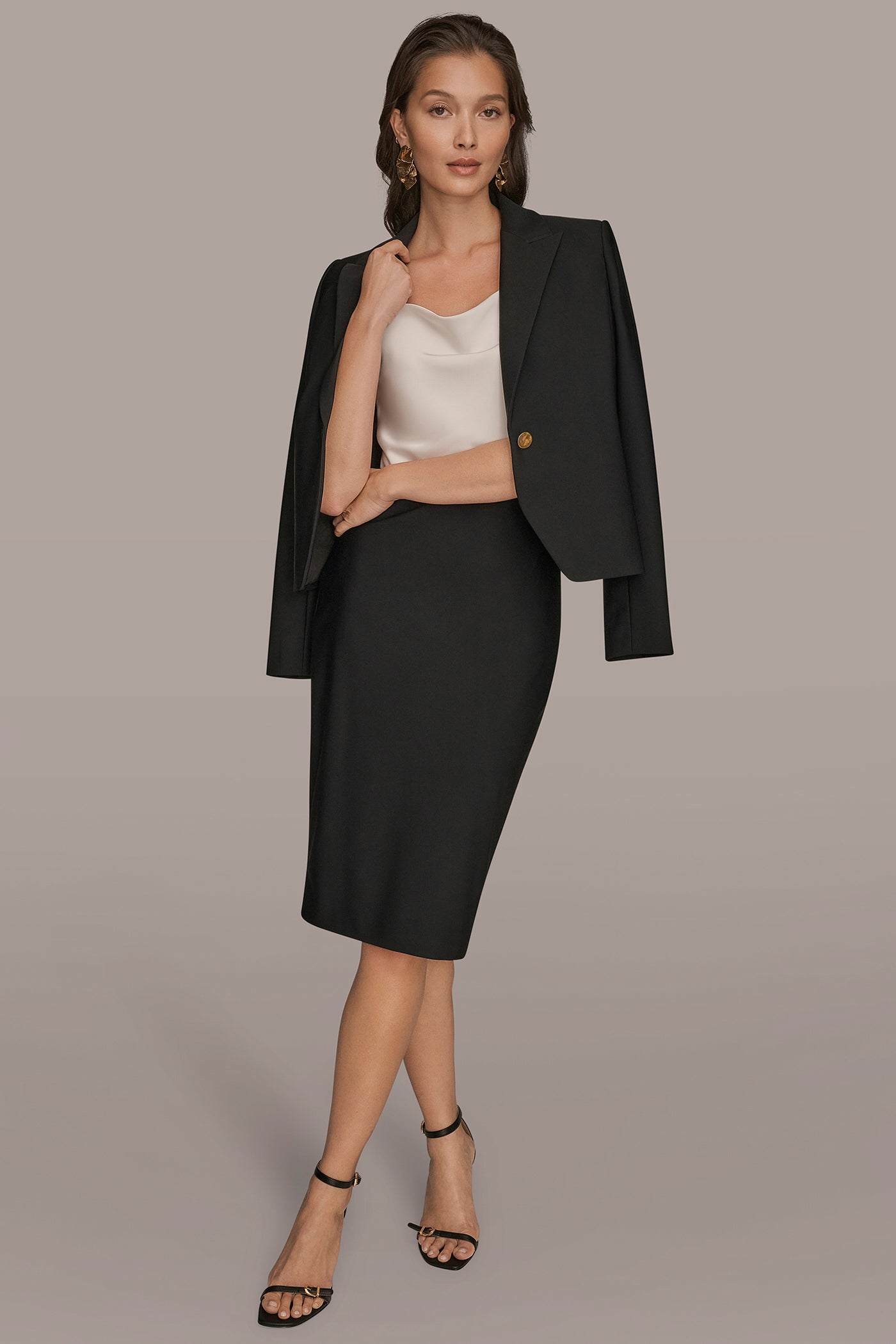 MIDI PENCIL SKIRT - Image 4